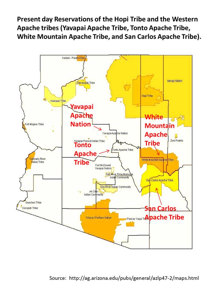 Indian Reservations In Arizona Map Maps For You